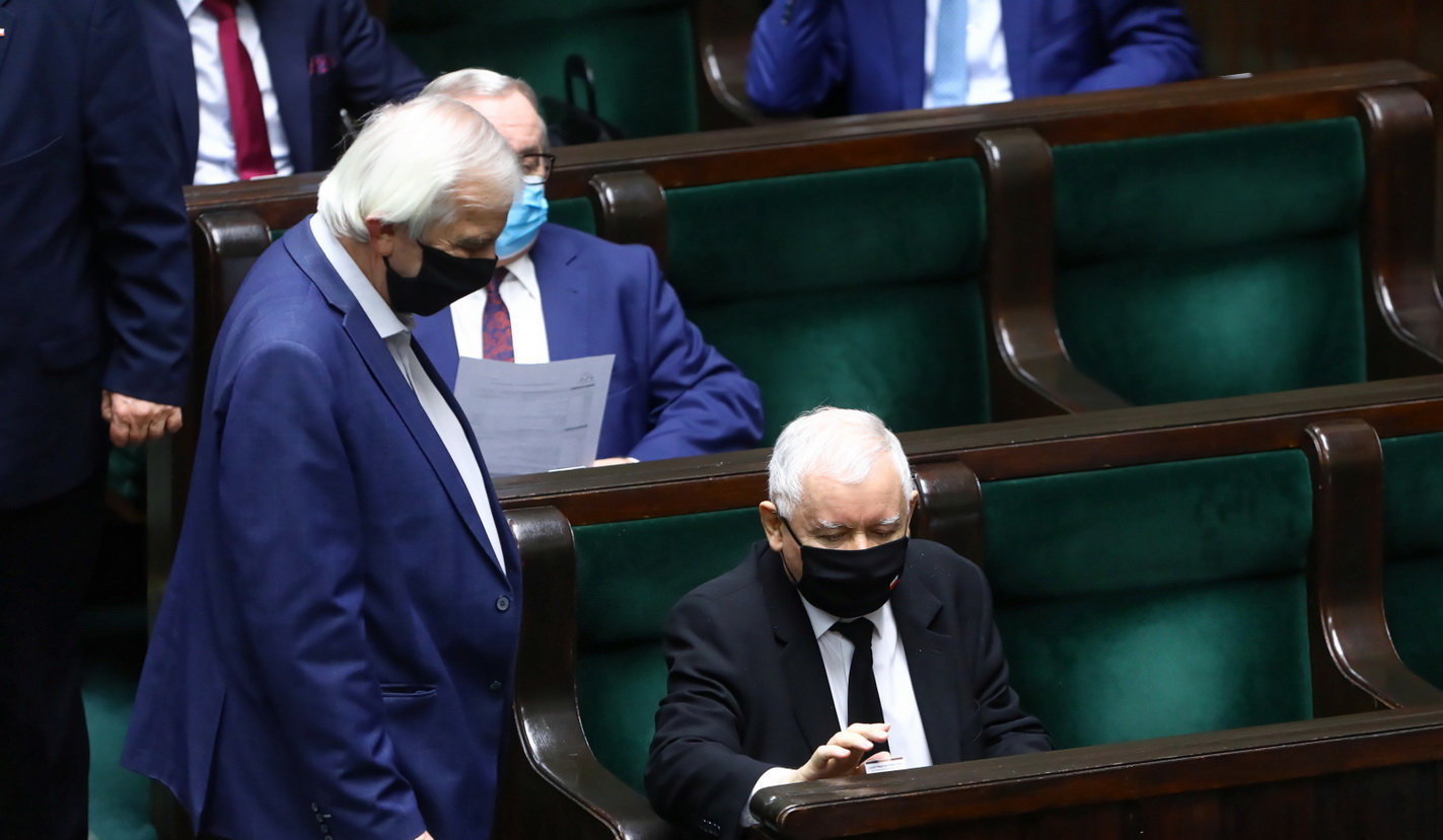 Zdjęcie do postu: Coś się w tej pana głowie poprzewracało i turla panie marszałku?!