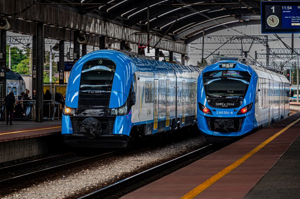 Przebudowa katowickiego węzła kolejowego wpływa na punktualność pociągów Kolei Śląskich