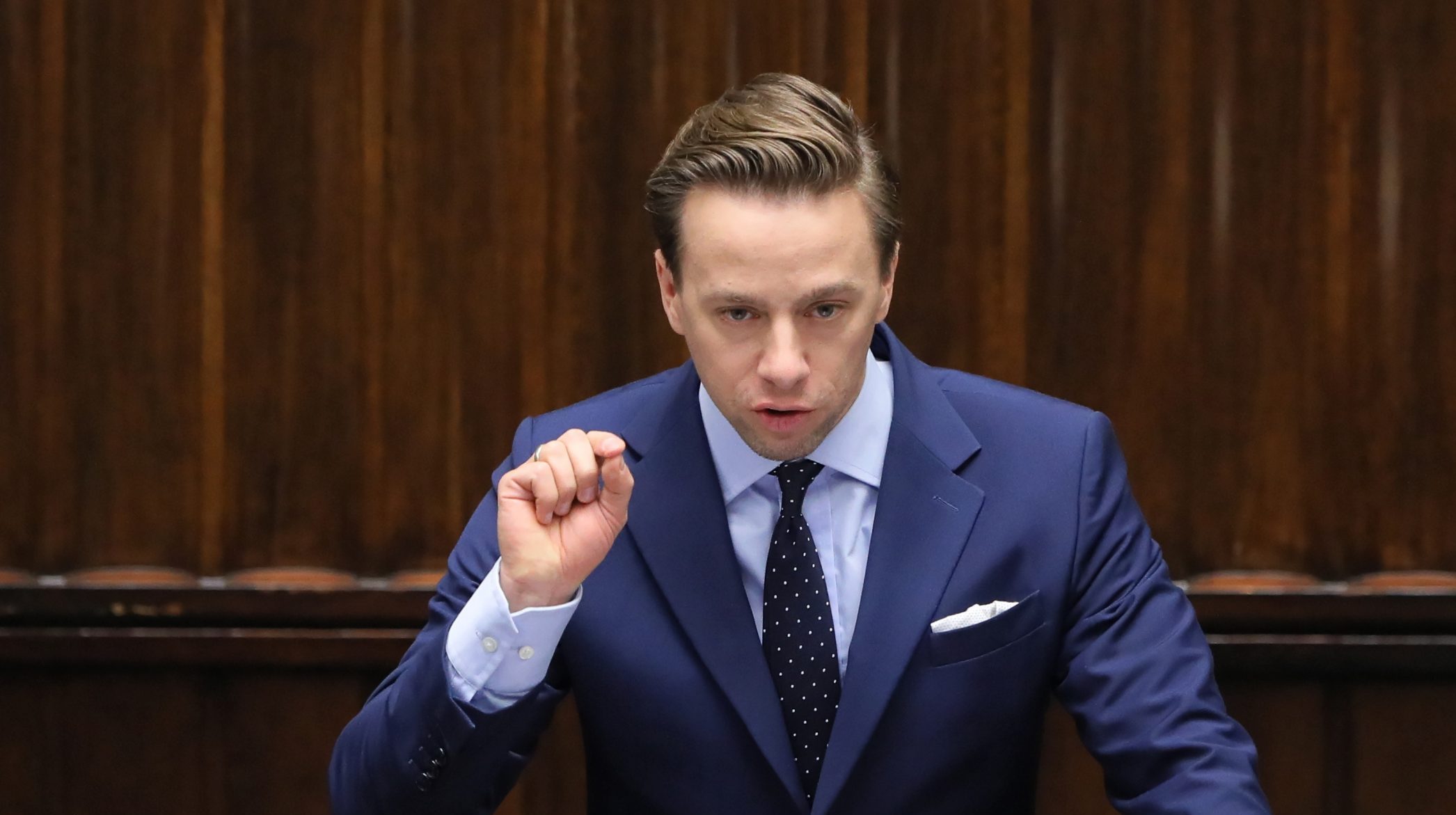 Krzysztof Bosak: Jestem zaskoczony poziomem szopki politycznej i idiotyzmu