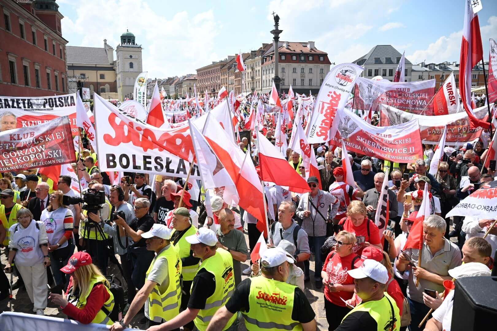 Szef Solidarności: Panie Tusk, liczy pan już?