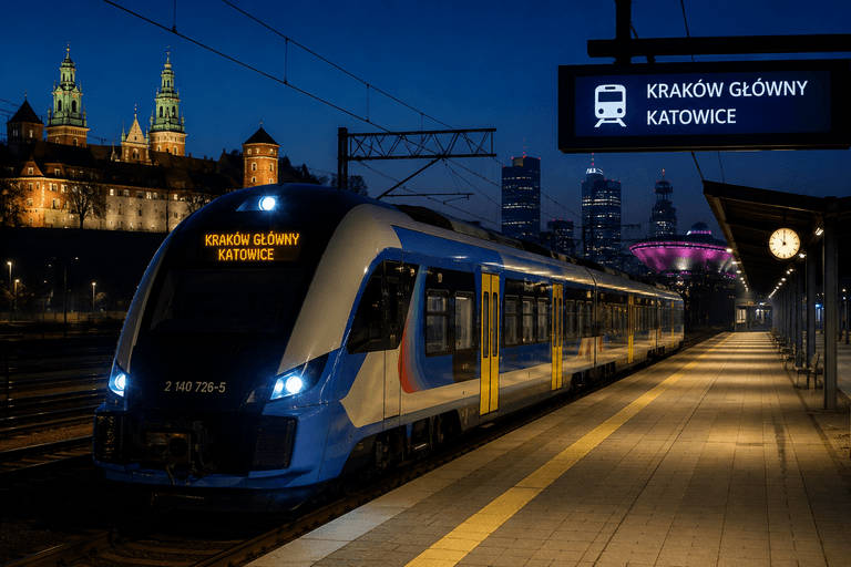 Razem chce nocnego pociągu między Krakowem a Katowicami. Jest petycja