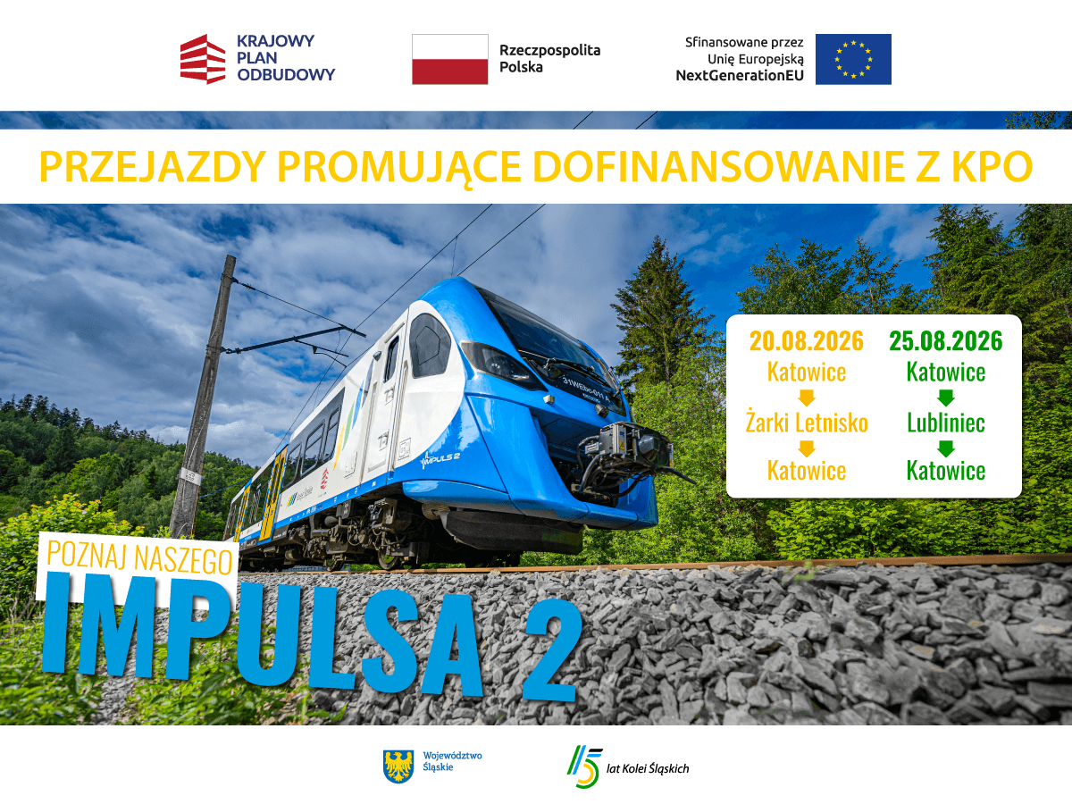 Koleje Śląskie zapraszają na pokład: specjalne i bezpłatne przejazdy Impulsem 2